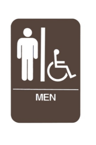 HS 9060 01 - ADA Sign with Braille Translation